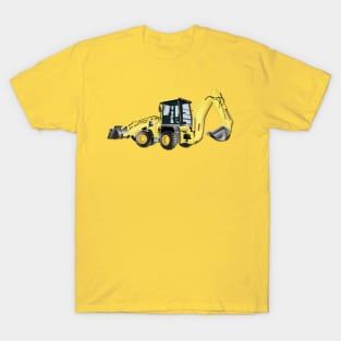 Heavy Equipment Operator - Front End - Back-Hoe wo Txt T-Shirt